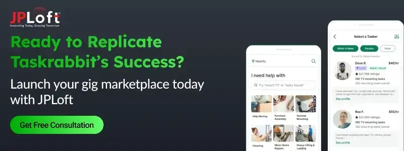 Launch your gig marketplace today with JPLoft